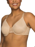 Vanity Fair Size Beauty Back Smoothing Minimizer Bra Damask Neutral Brown 38DDD