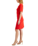 Anne Klein Women's Maryellen Ruched Sheath Dress 10833316