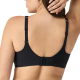 Bali Womens One Smooth U Ultra Light Illusion Neckline Underwire Bra Black 34D