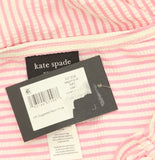 Kate Spade Long Cover-Up Skirt with Shirred Open Side Begonia Bloom Pink L