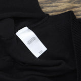 Lucky Brand Women's V-Neck Sweater 1721756 Jet Black L