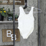 Unbranded Vintage 4-Pack USA Made Youth Girls Lined Romper Leotard White 6X