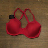 Bali Women's Ultra Light Convertible Full-Coverage Underwire Bra Scarlet Red 36D