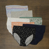 Auden Women's Cotton Briefs 7pk ZXEMY Assorted S