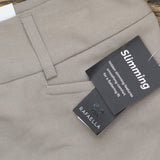Rafaella Plus Size Curvy Fit Bootcut Pants with Pockets Summer Straw Brown 16