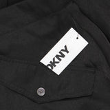 DKNY Womens Organza Cargo Skirt P4BNUWEN Black 12