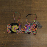 Lauren Ralph Lauren Paisley-Print U-Wire Bikini Top Bordado Paisley Black 8
