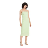Wild Fable Womens Plisse Column Midi A-Line Dress 90085806 Sage Green S