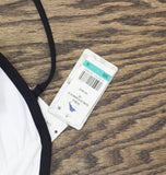 Tommy Bahama Island Cays Cabana Strapless One-Piece Swimsuit White / Blue 16