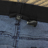 DG2 Womens Classic Stretch Denim 5-Pocket Jegging 686114 Indigo Blue L Tall