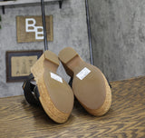 Clarks Womens Giselle Style Wedge Sandal 26177163 Black Leather 10M