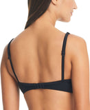 Bar III Womens Natural Beauty Balconette Bikini Swim Top MBNB24306 Black XS