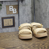 A New Day Womens Tilly Raffia Platform Footbed Sandals 92611752 Tan Brown 6M