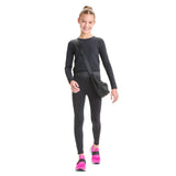 All In Motion Girls Seamless Long Sleeve T-Shirt 91465457 Black M