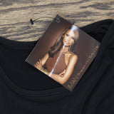 Global Chic By Iman City Chic Shirt Tee LOT OF 2 with Necklace Black / White M