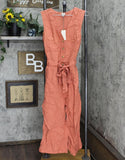 A New Day Women's Sleeveless Linen Jumpsuit 564309