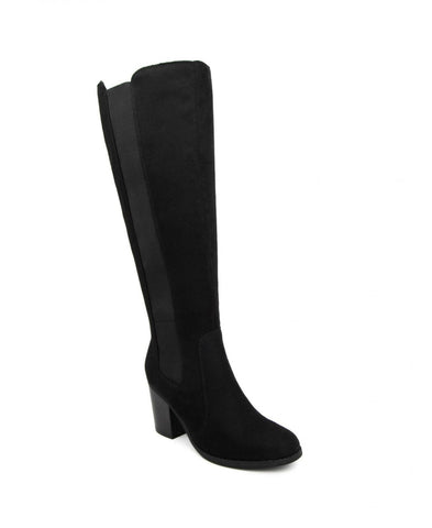Sugar Women's Willetta Casual Heeled Boots Shoes SGR-WILLETTA Black 6M
