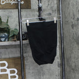 Assets By Spanx Womens Remarkable Results High-Waist Control Briefs Very Black S