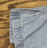 Cathy Daniels Elastic Waist Capris Pants with Side & Back Pockets Denim Blue 1X
