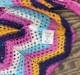 Miken Juniors Chevron Dress Swim Cover-Up ID008 Pink Multi XS