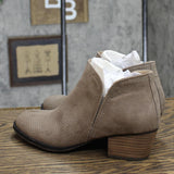 Lifestride Womens Blake Ankle Boot H8395F1 Doe Brown 6M