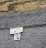 A New Day Brushed A-Line Mini Skirt 94681748 Gray M