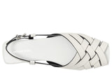 Michael by Michael Kors Womens Irene Sling Flat Pump 40S5IRFP1L Optical White 7M
