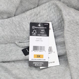 Lauren Ralph Lauren Plus Size Essentials Quilted Collar and Cuff Robe Gray 3X