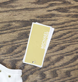 Michael by Michael Kors Crepe Front Ring Studded Crop Top Bikini Swim White M