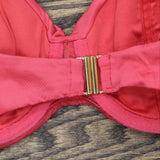 H&M Womens Padded Bandeau Swimsuit Bikini Top 166f8f27d3ef7f Dark Pink 36B