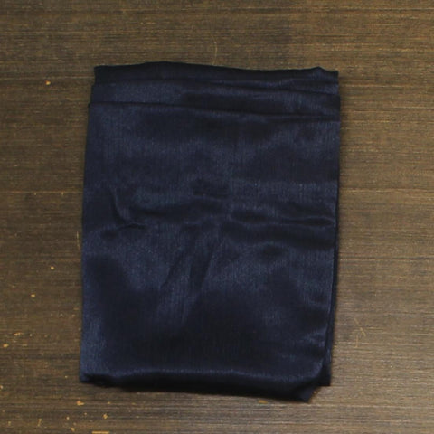 Regal Home Rod Pocket Light-Filtering Single Curtain Panel Navy Blue 50x84