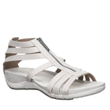 Bearpaw Womens Ronda Gladiator Sandals 91524293 White / Gray 10M