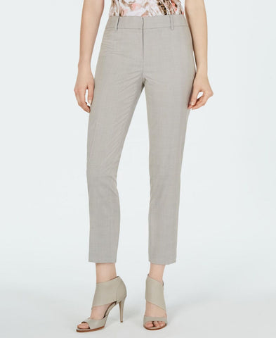 Calvin Klein Womens Cropped Slim-Fit Pants S94P2037
