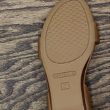 Aerosoles Women's Wedge Sandal 5263622-19835 Tan Leather Brown 7M