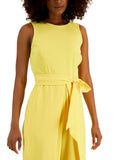 Inc International Concepts Belted Walkthrough Jumpsuit Daffodil Yellow 16