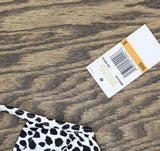 Michael Michael Kors Womens Underwire Bikini Top MM54104 White / Black S