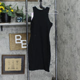 Wild Fable Women's Sleeveless Knit Bodycon Dress 85390127 Black XS
