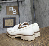 Journee Collection Womens Comfort Foam Kenly Loafer KENLY White 11M