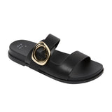 A New Day Meg Sandals Adjustable 2-Band 94748250 Black 9.5M