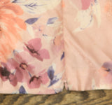 Alex Evenings Floral Printed 3/4 Sleeve Top Pullover Pink Blush / Multi LP