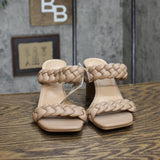 A New Day Women's Basil Mule Heels 83378309 Brown 7.5M