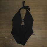 Adore Me Brinlee Womens One-Piece Swimsuit Black M