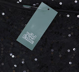Wild Fable Womens Mid-Rise Sequin Lace Midi Skirt 91904755 Black S