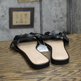 A New Day Womens Alyssa Floral Slide Sandals 89529987 Black 9.5M