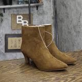 Universal Thread Womens Frances Ankle Boots 88744363 Brown 6.5M