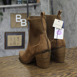 Universal Thread Womens Kinley Ankle Boots 88225770 Cognac Brown 6.5M