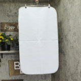 Garland Rug Traditional Nylon Washable Bath Rug DEC-2440 Platinum Gray 24x40