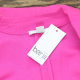 Bar III Womens Petite 3/4-Sleeve Shawl-Collar Blazer Jacket Pinkadelic Pink PXL