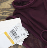 Becca Womens Muse Meh Ariadne Swim Bikini Swim Top 733257 Aubergine Purple S