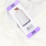 Lucky Brand Womens V-Neck Long Sleeve Sweater 1721756 Marshmallow Off White XS